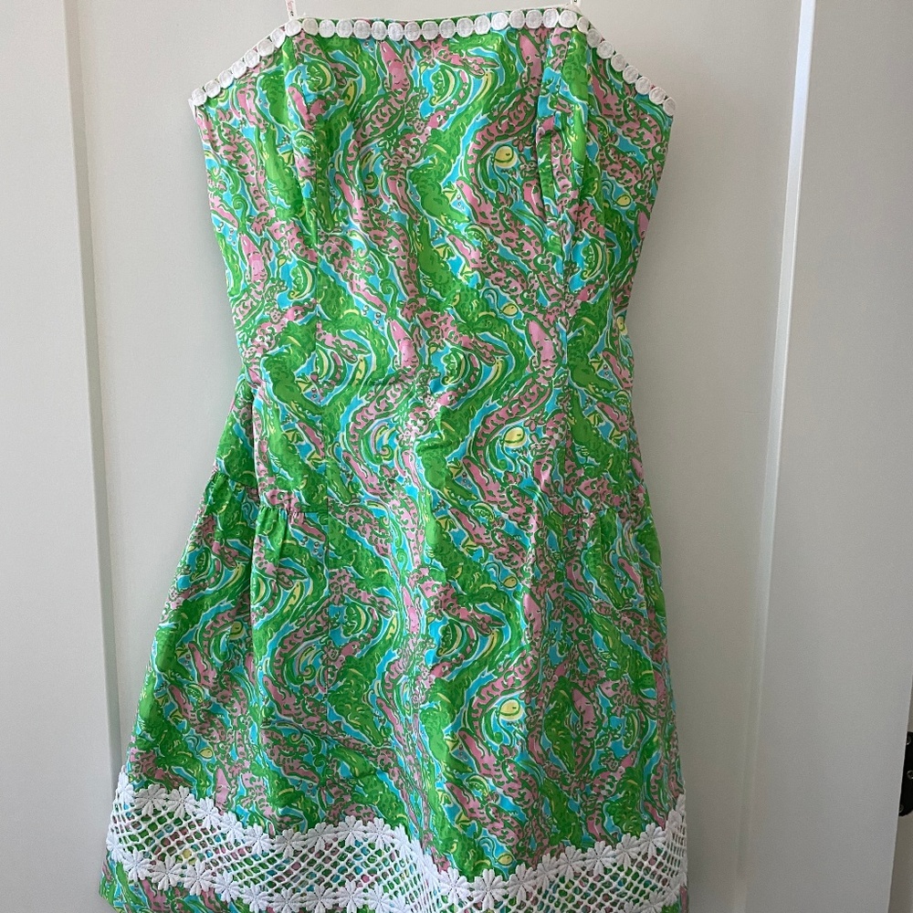 Lilly Pulitzer Strapless Dress